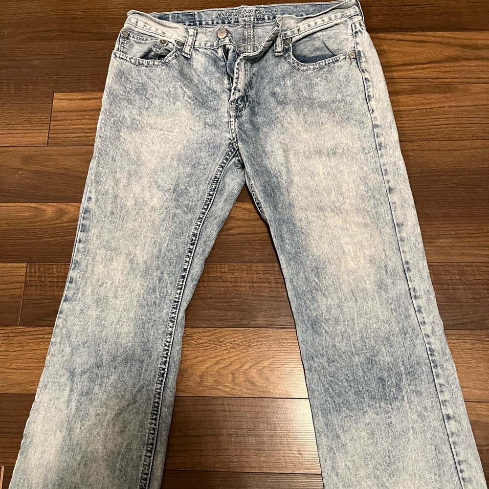 American Eagle Jeans 34x32 Stone Washed